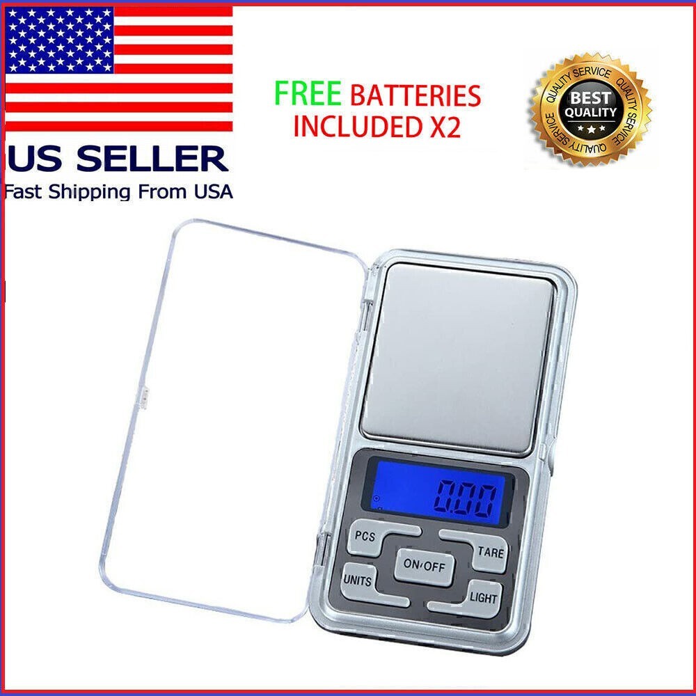 Digital 200g x 0.1g Scale Jewelry Portable Pocket Balance Gram OZ. LCD Herb Gold