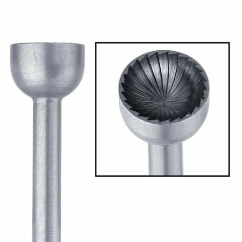 Large Cup Bur Set Fig 77b Concave Cutter Fraise 5Pc Assortment 6mm to 10mm Swiss