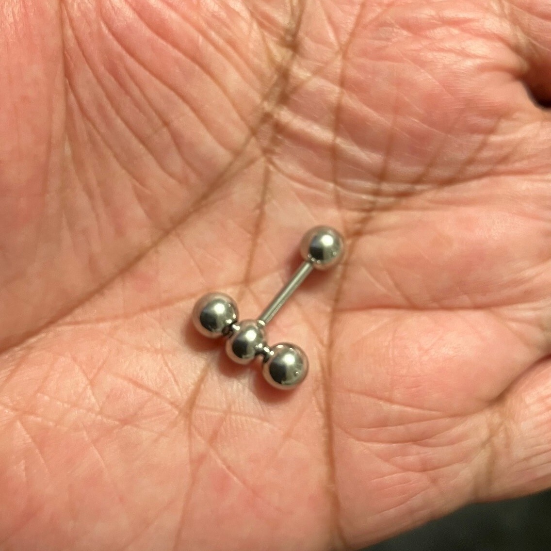YES! For THAT 2 Roller Balls MASSAGER Tongue Barbell.