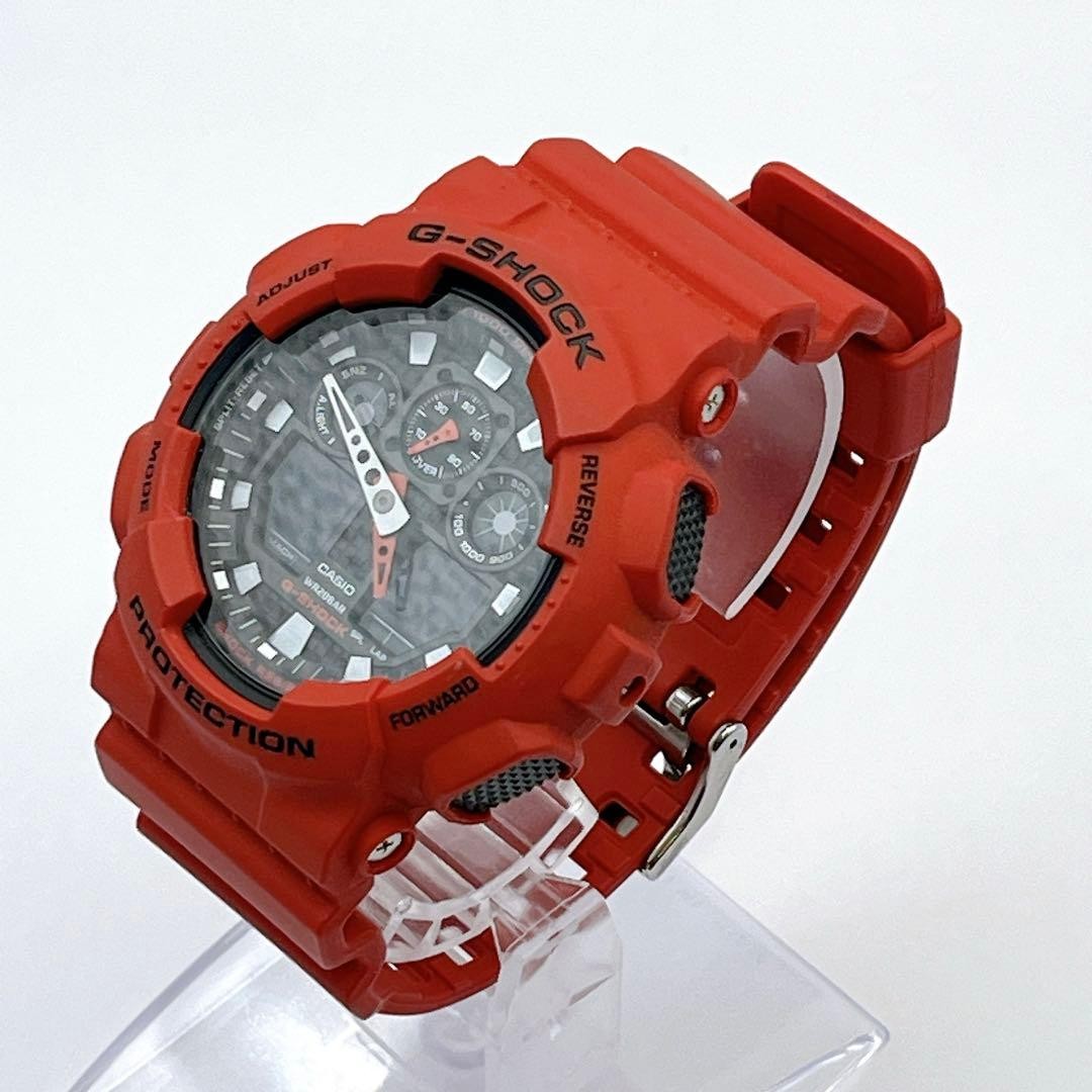 CASIO G-SHOCK GA-100B-4A Analog-Digital Men’s Watch (Working Condition)
