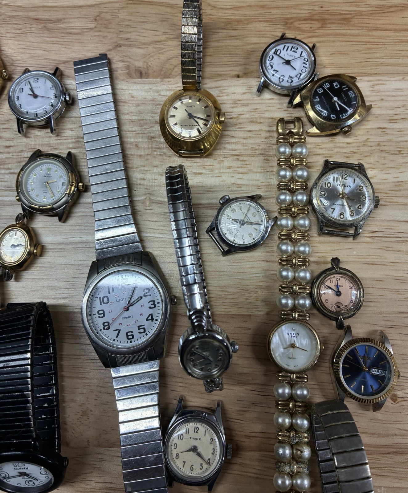 Seiko Lorus Timex Lord Nelson Sharp Mixed Lot Wristwatches Unisex Adults
