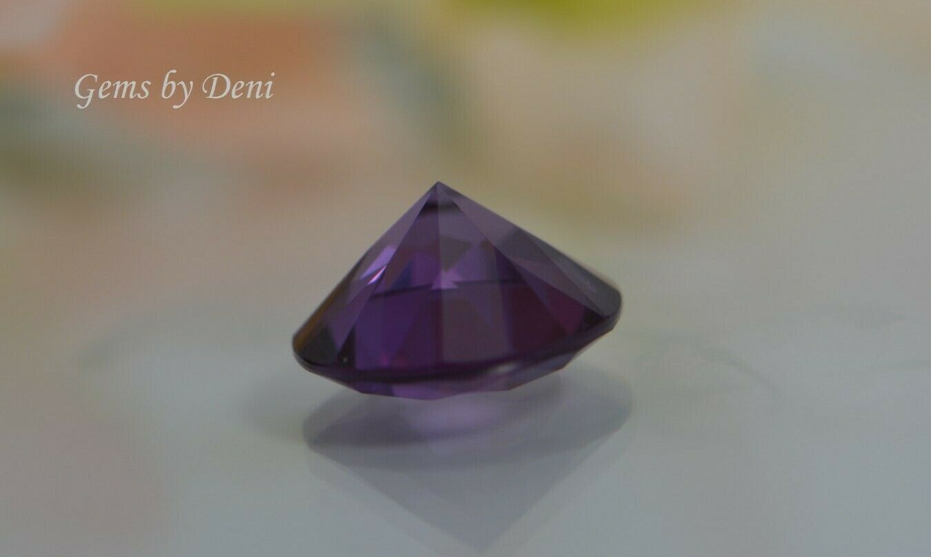 Lab-Created Alexandrite Round Shape Corundum (1mm-16mm)