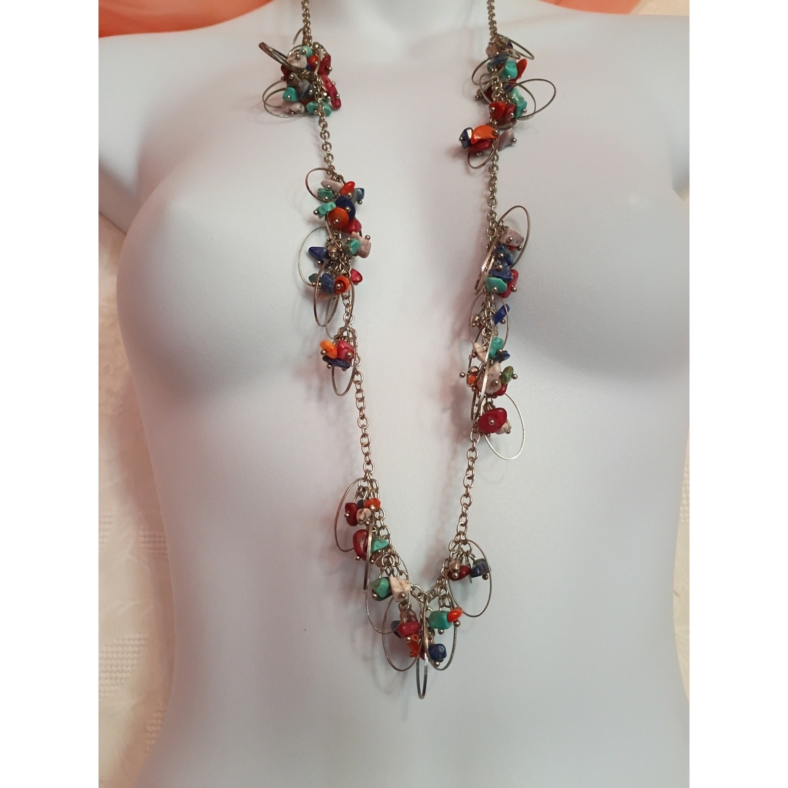 Multicolor Bead Whimsy Necklace