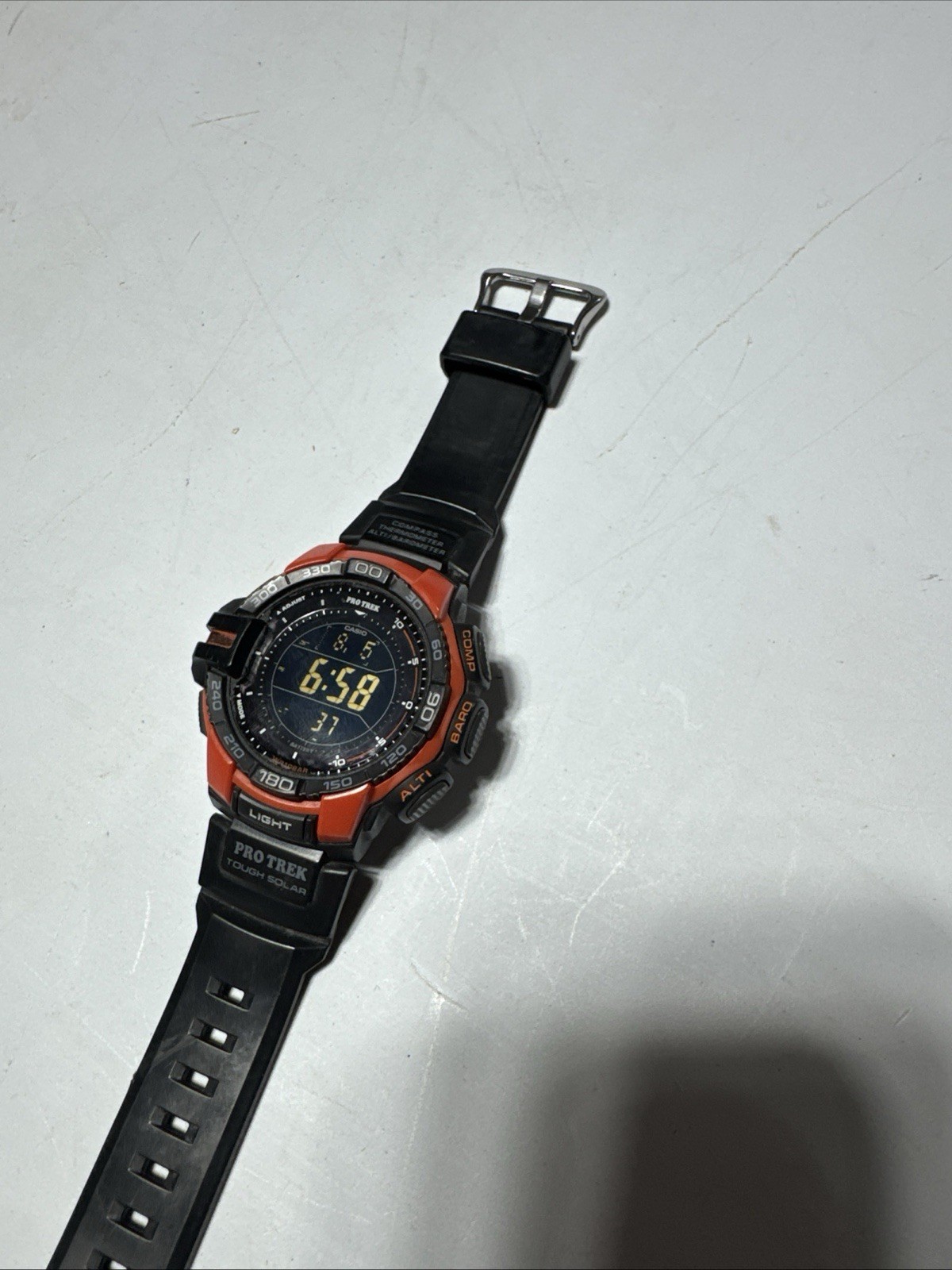 Casio Pro Trek PRG-270 Black/Orange