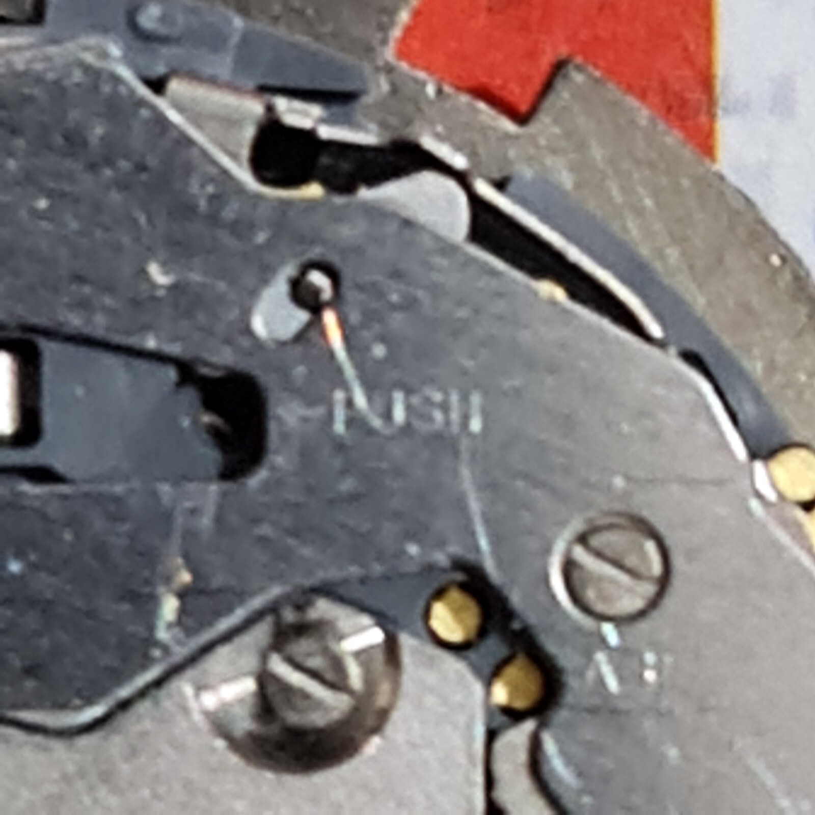Casio Edifice EF-550 Movement Only In Working Order See Description And Photos.
