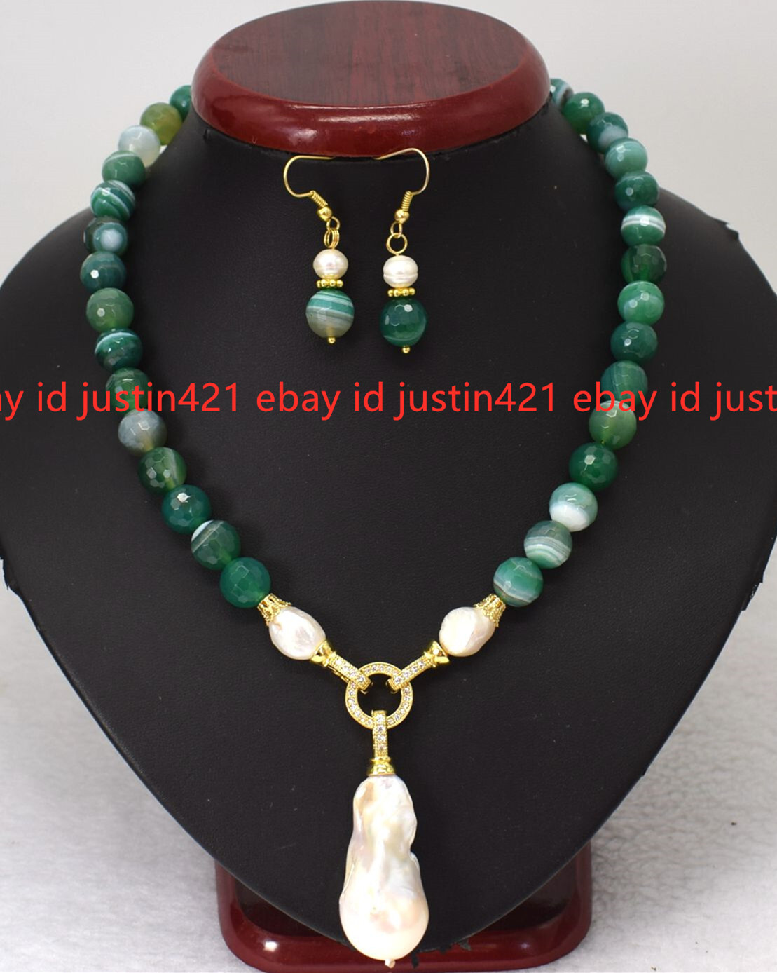 6/8/10/12mm Faceted Beads White Keshi Baroque Pearl Pendant Necklace Earrings