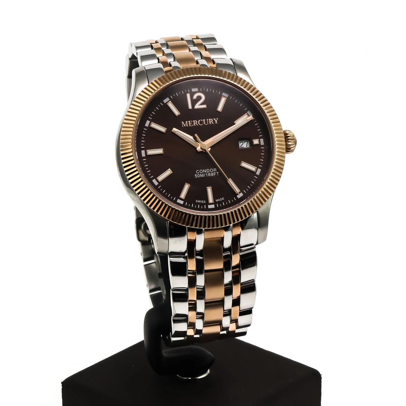 Mercury – Swiss Watch – ME455-SR-4 Quartz 45 mm ME455 50m (5 ATM, 169 ft)
