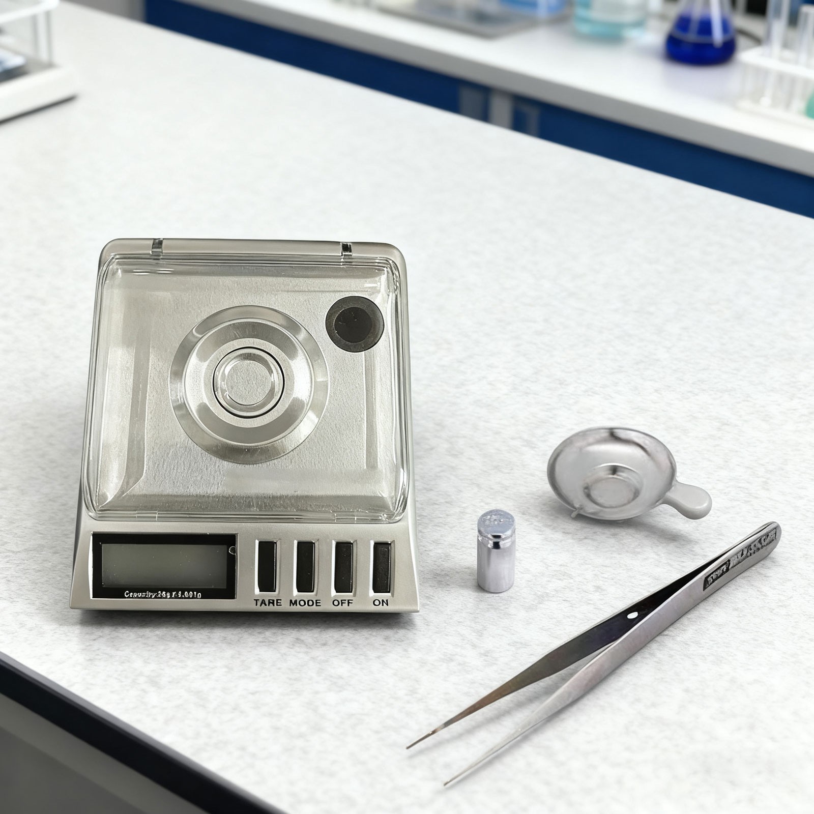 High Precision 0.001g Milligram Scale