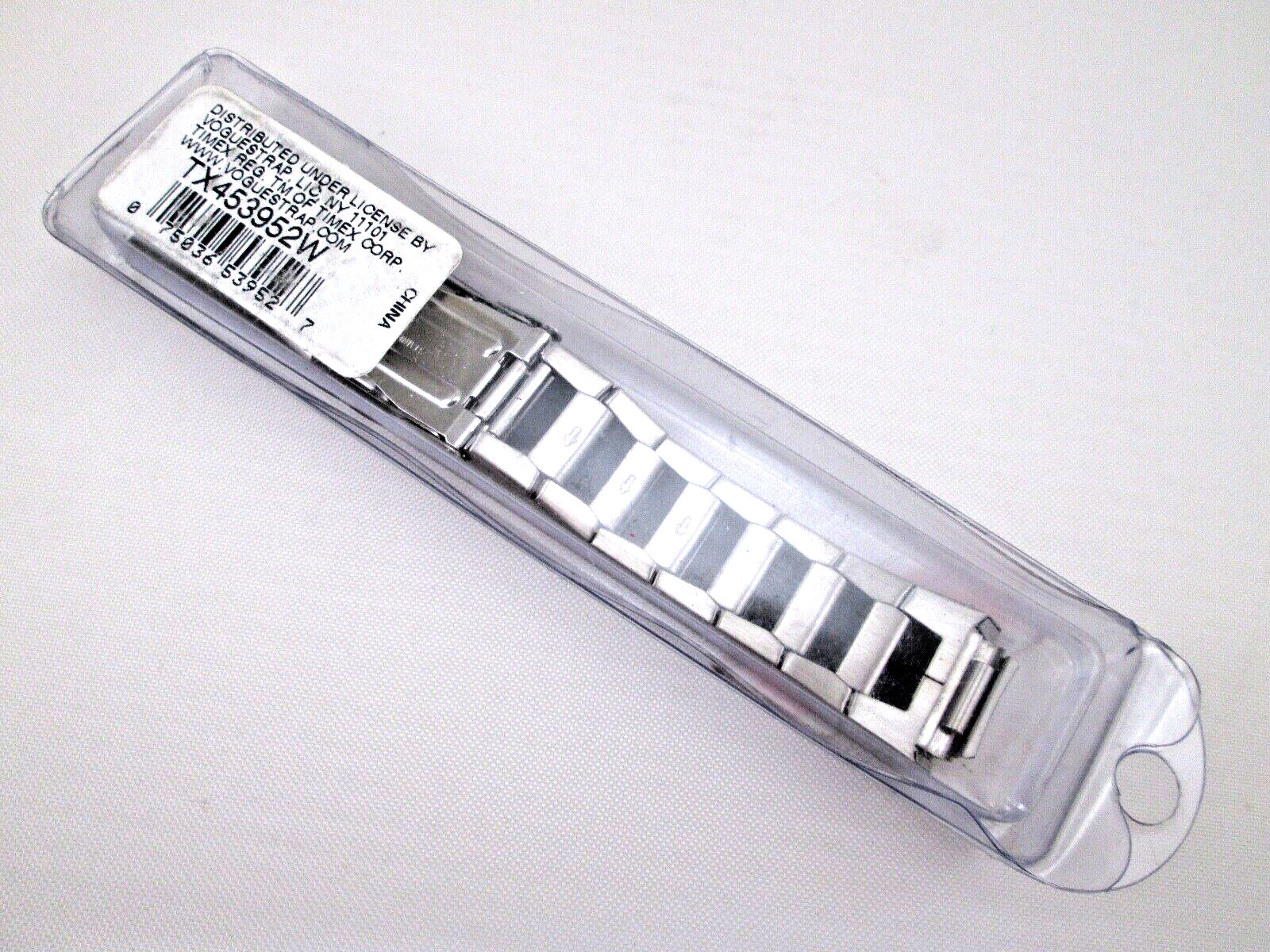 Genuine Timex Ironman T53952 men’s 16mm lug size stainless steel watch band NOS