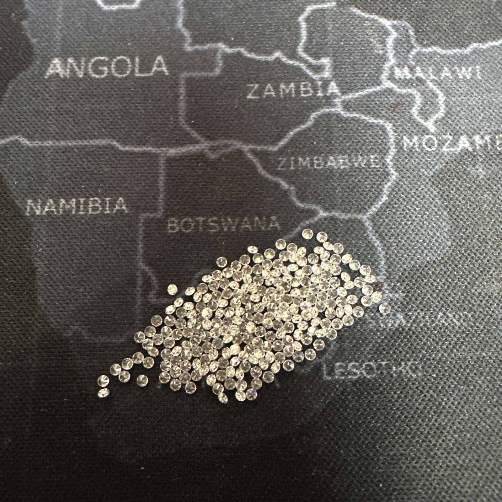 HPHT lab Grown Diamonds 1.25mm-1.3mm 50 Piece Lot