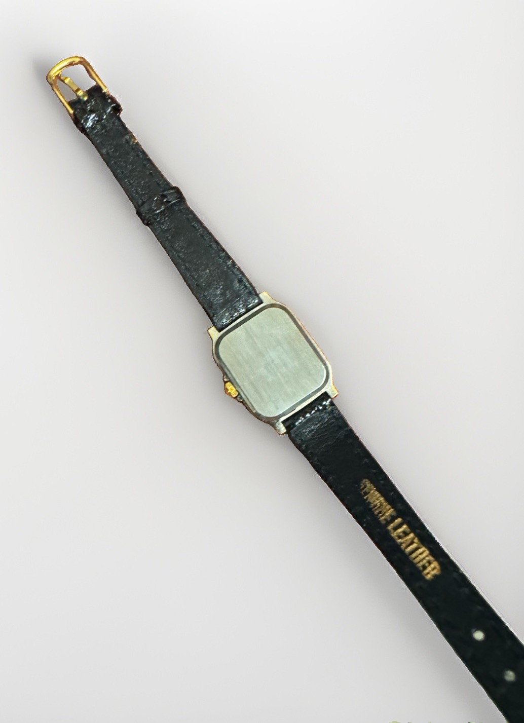 Geneva Day Date Quartz Water Resistant Wristwatch Moon phase Calendar Watch