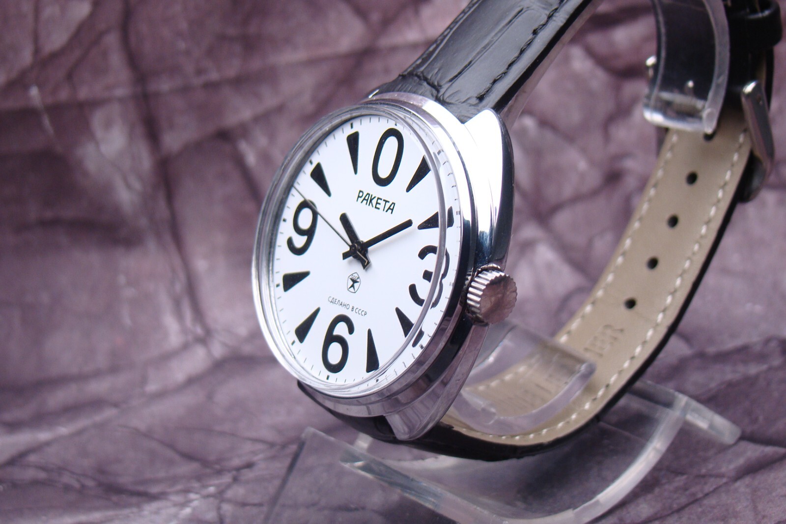 RAKETA BIG ZERO RUSSIAN SOVIET USSR CLASSIC MECHANICAL WATCH 80s excellent 5