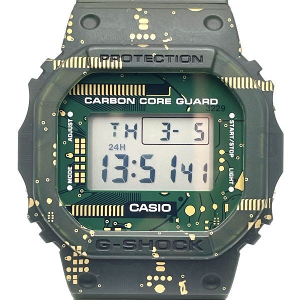Lightweight and Tough CASIO G SHOCK Carbon Core Guard Wristwatch DWE 5600CC 3JR