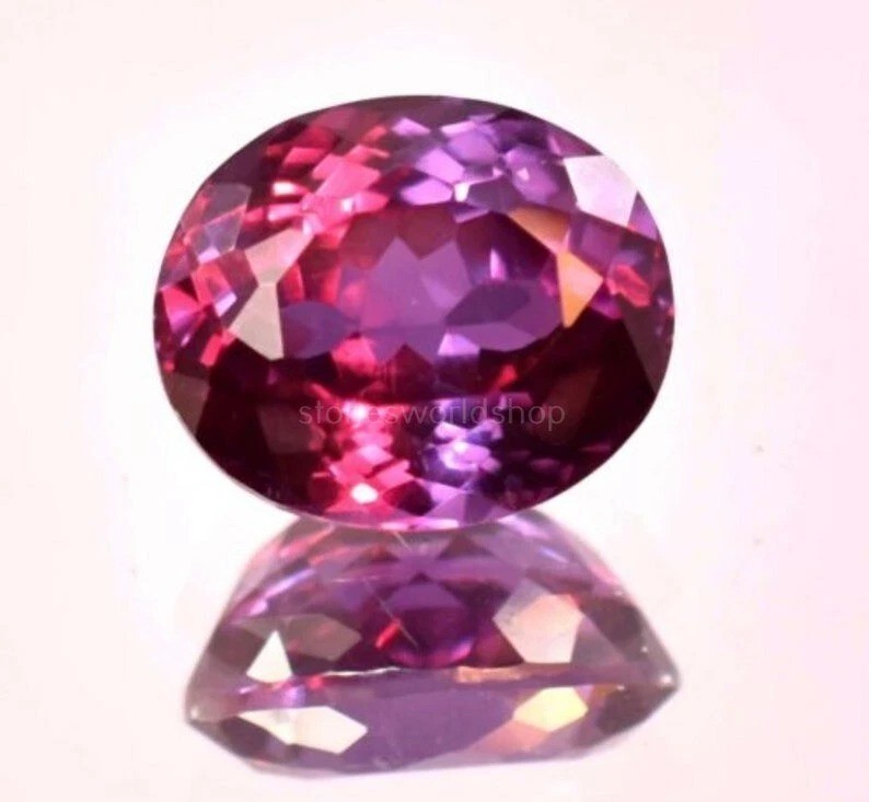 Natural Color Changing Alexandrite 11.35 Ct Certified Oval Cut Loose Gemstone