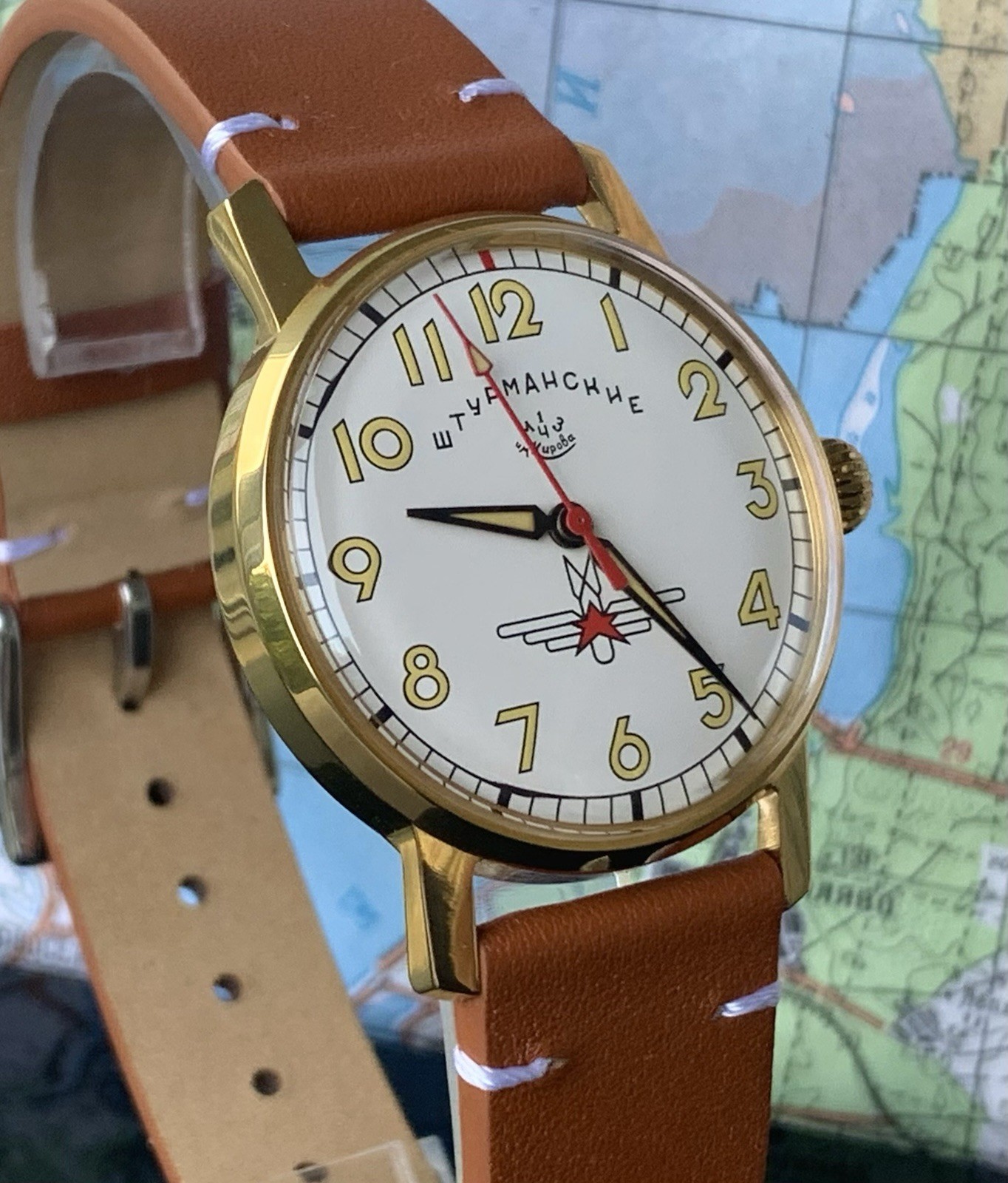 STURMANSKIE Gagarin Watch Raketa Cal.2609, 17j, Serviced