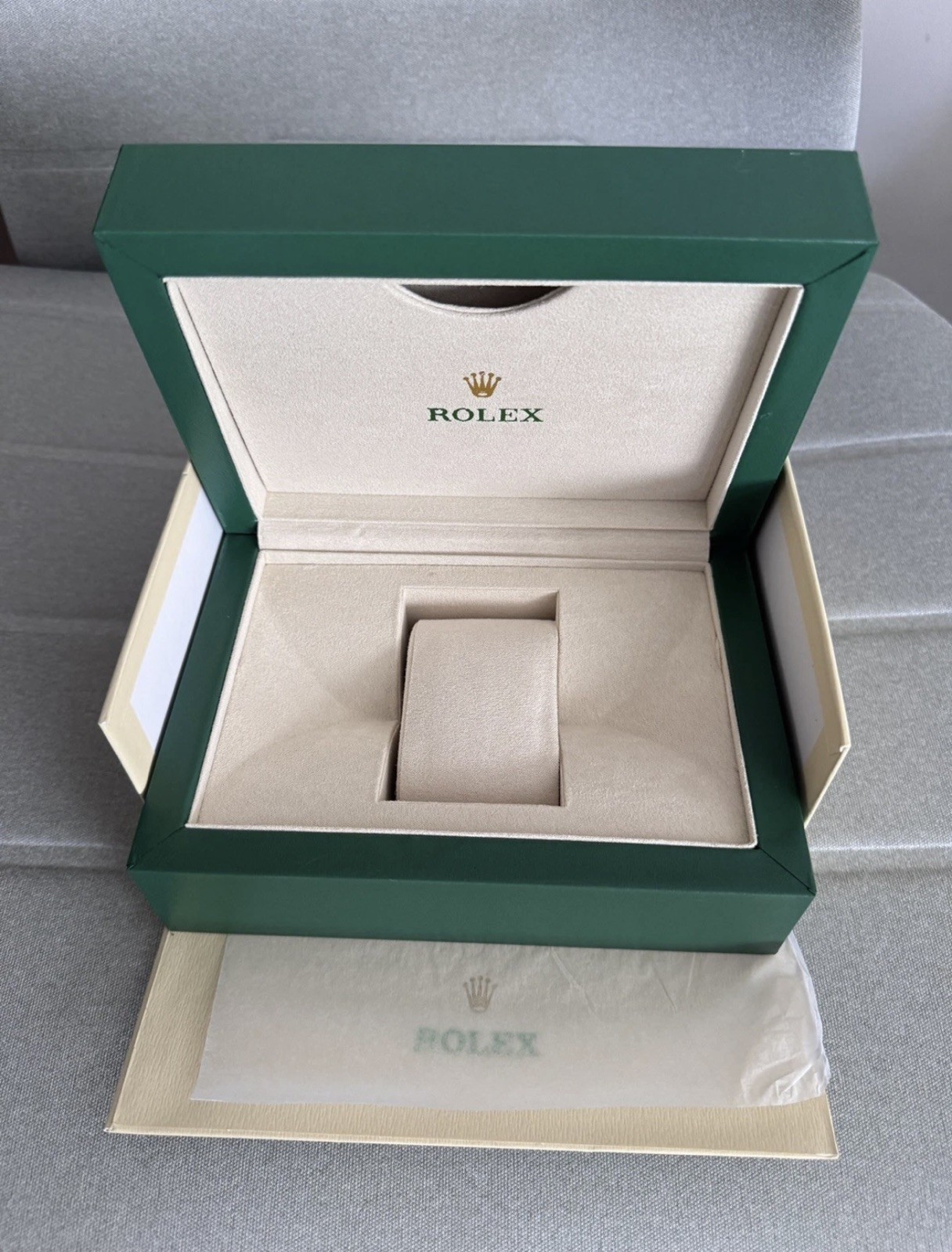 Rolex Luxury Presentation Box Set & Outer Box & Cloth
