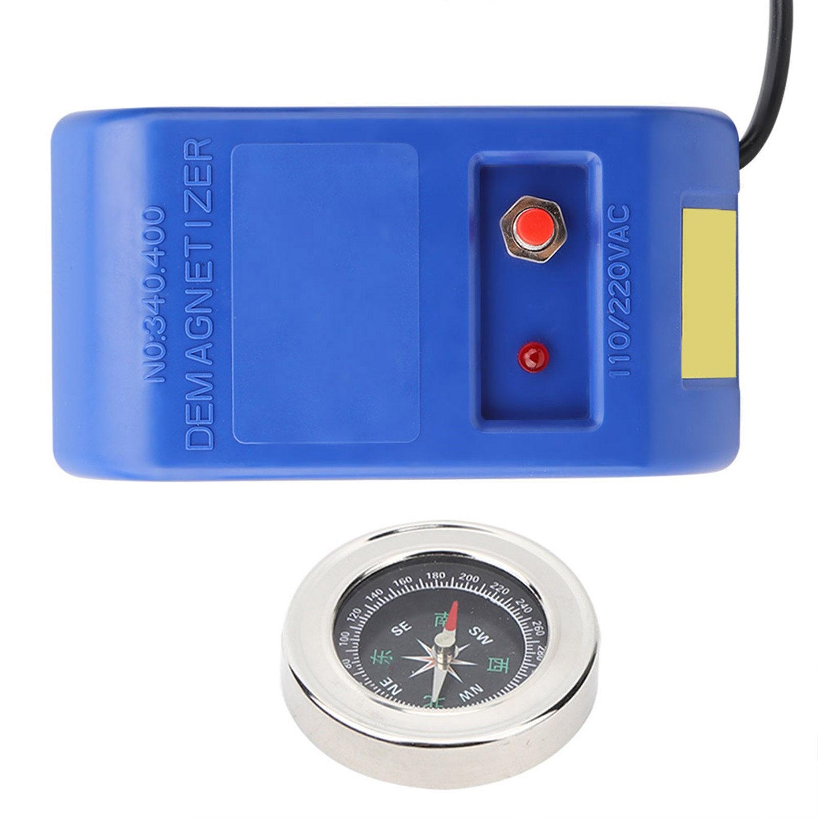 Electrical Demagnetizer Tools Compass Set For Watch Repair Degausser