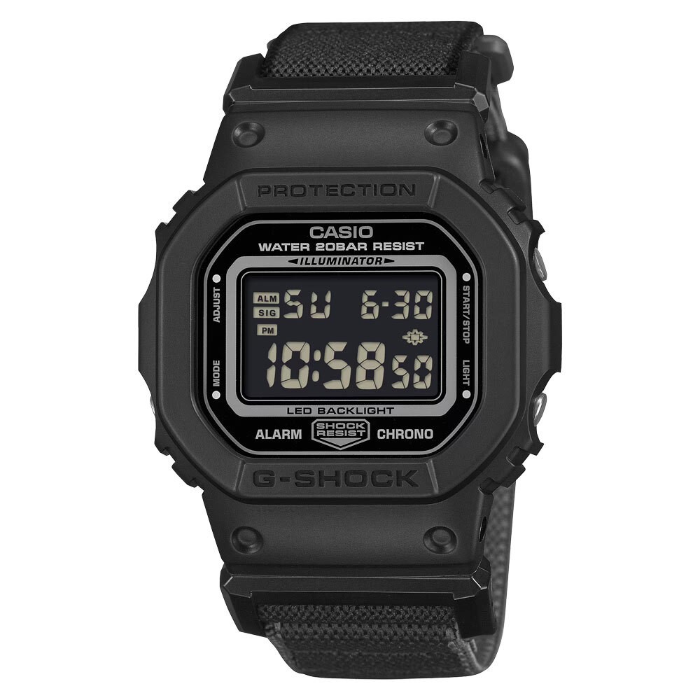 Watch Casio G Shock G SHOCK DW 5600MNC 1JF NEW CLOTH BAND Series Stopwatch Men’s