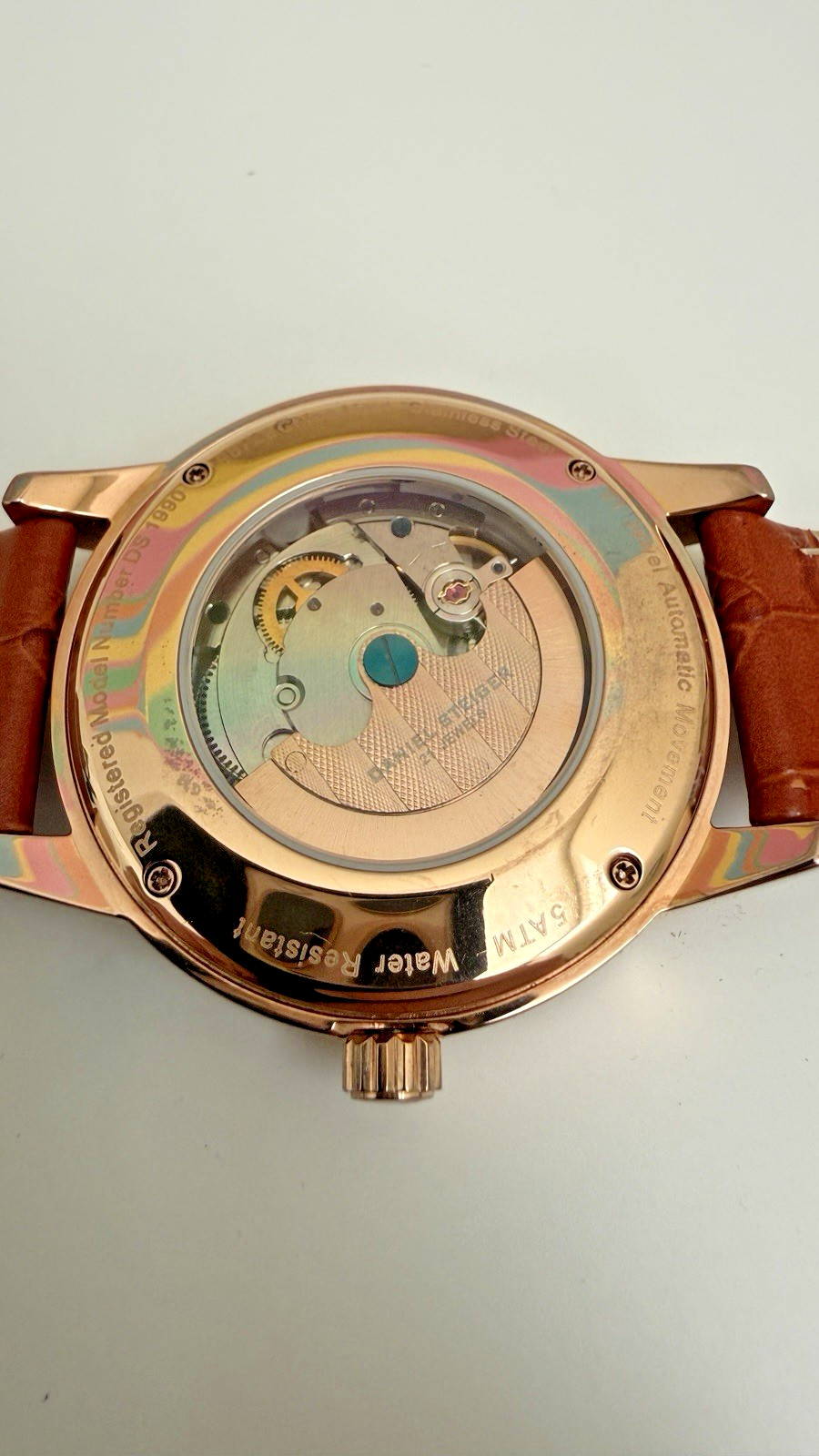 Vintage Daniel Steiger Horizon Automatic Watch DS1990 98722 Day-Night And Date