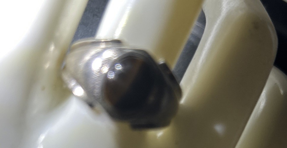 Vintage Large Oval TIGER EYE Stone .935 Sterling Silver Ring Mens Womens Modern