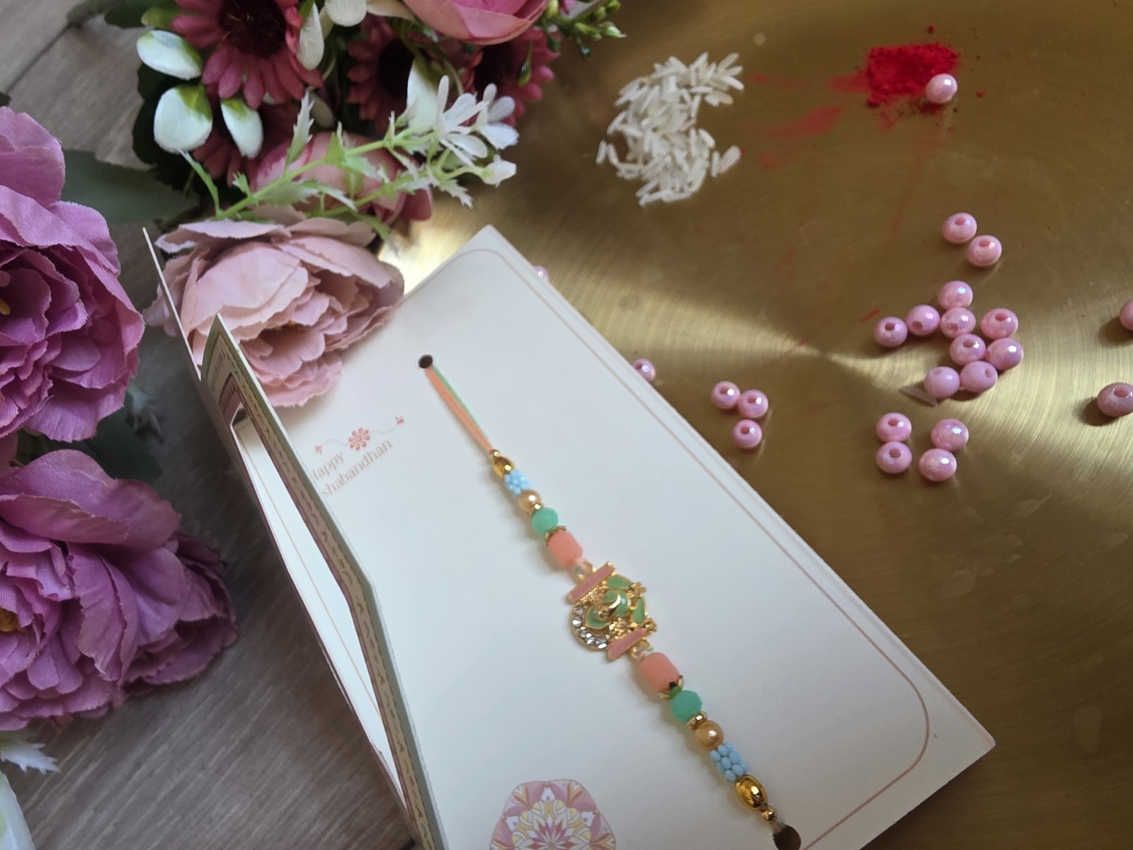 ​Premium Designer Rakhi for Brother | Krishna, Ganesha, Evil Eye, Floral UK