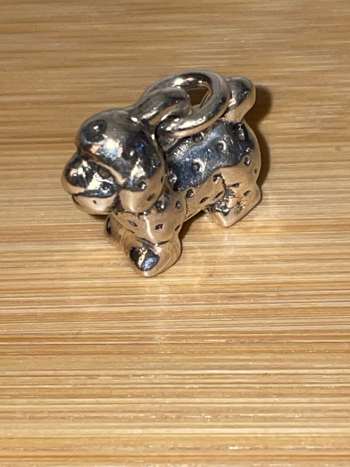 PUPPY CHARM/ PENDANT- STERLING SILVER 2 GRAMS