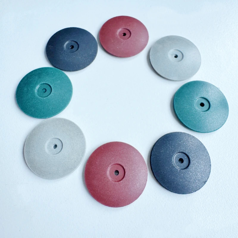 40pcs Silicone Polishing Wheel for Metal Silver Gold 22mm Knife Edge Wheels