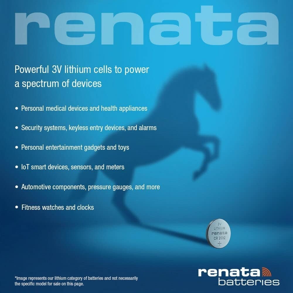 10x RENATA CR2016 3V Lithium Swiss Based Button Coin Cell Batteries Wholesale