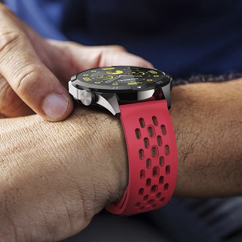 Universal Silicone Watch Strap 18mm 20mm 22mm Sport Band