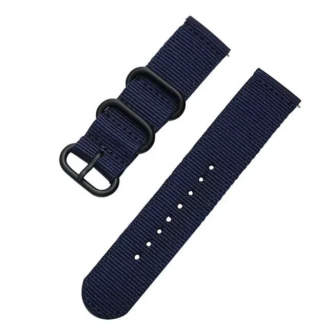 18mm 20mm 22mm 24mm Ballistic Durable Military Nylon Wrist Watch Band Strap