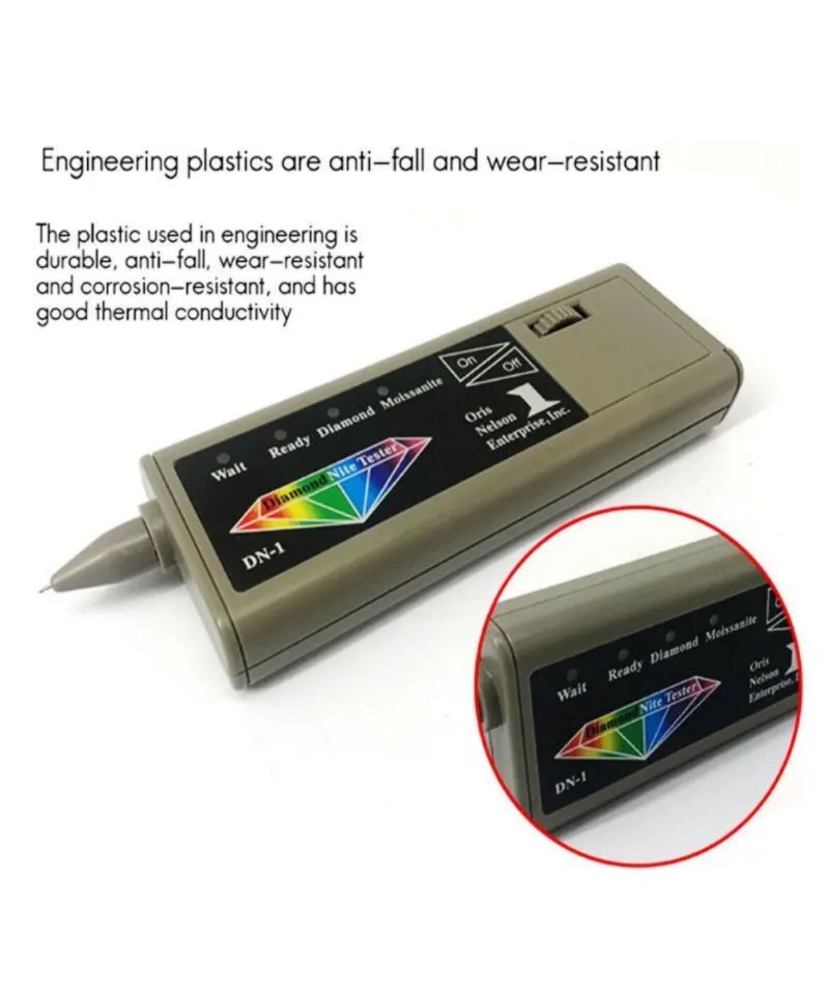 Diamond Nite Dual Tester Test For Moissanite And Diamonds DN-1 Top Quality