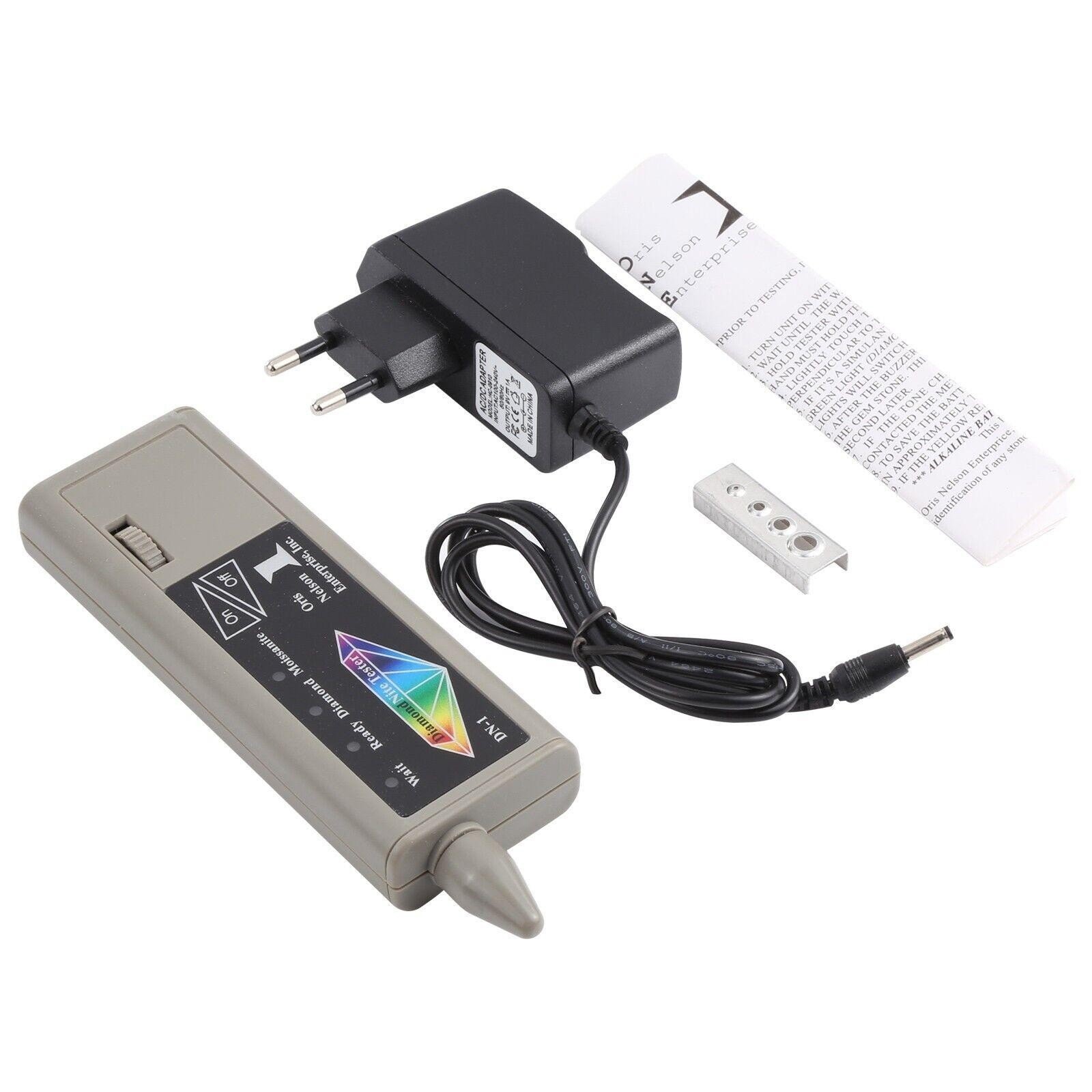 2 in 1 Portable Moissanite Diamond Tester DN-1 Jewelry Gemstone Tester Tool Kit