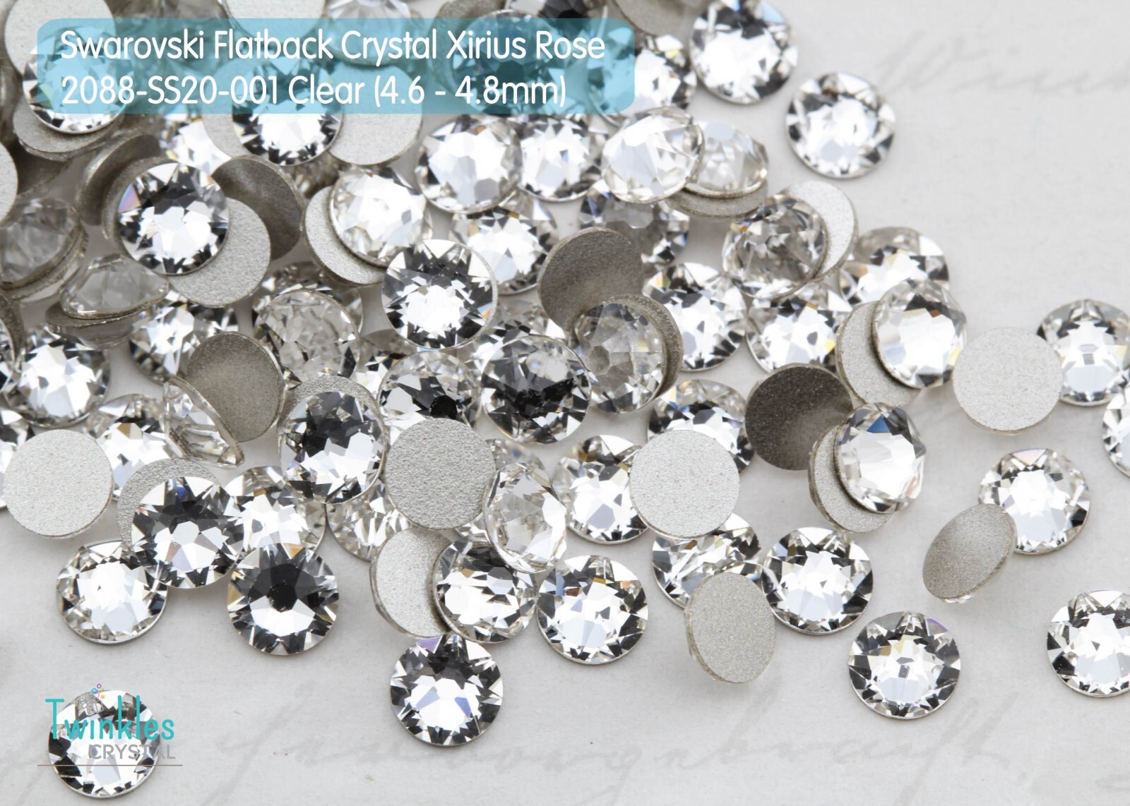 Factory Pack 2058/2088 – Swarovski FlatBack Crystal Foil Rhinestone