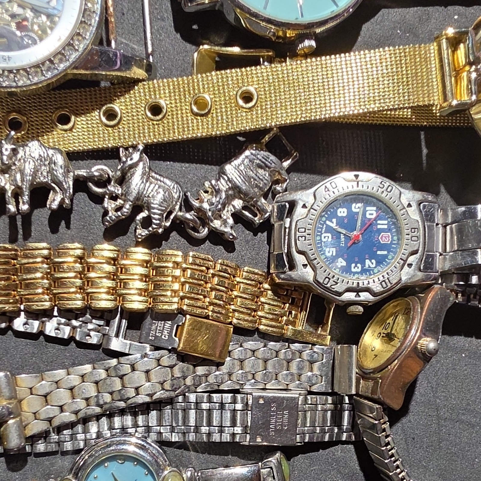 Gitano Mixed Lot of Assorted Unisex Adults Wristwatches Various Styles & Bands