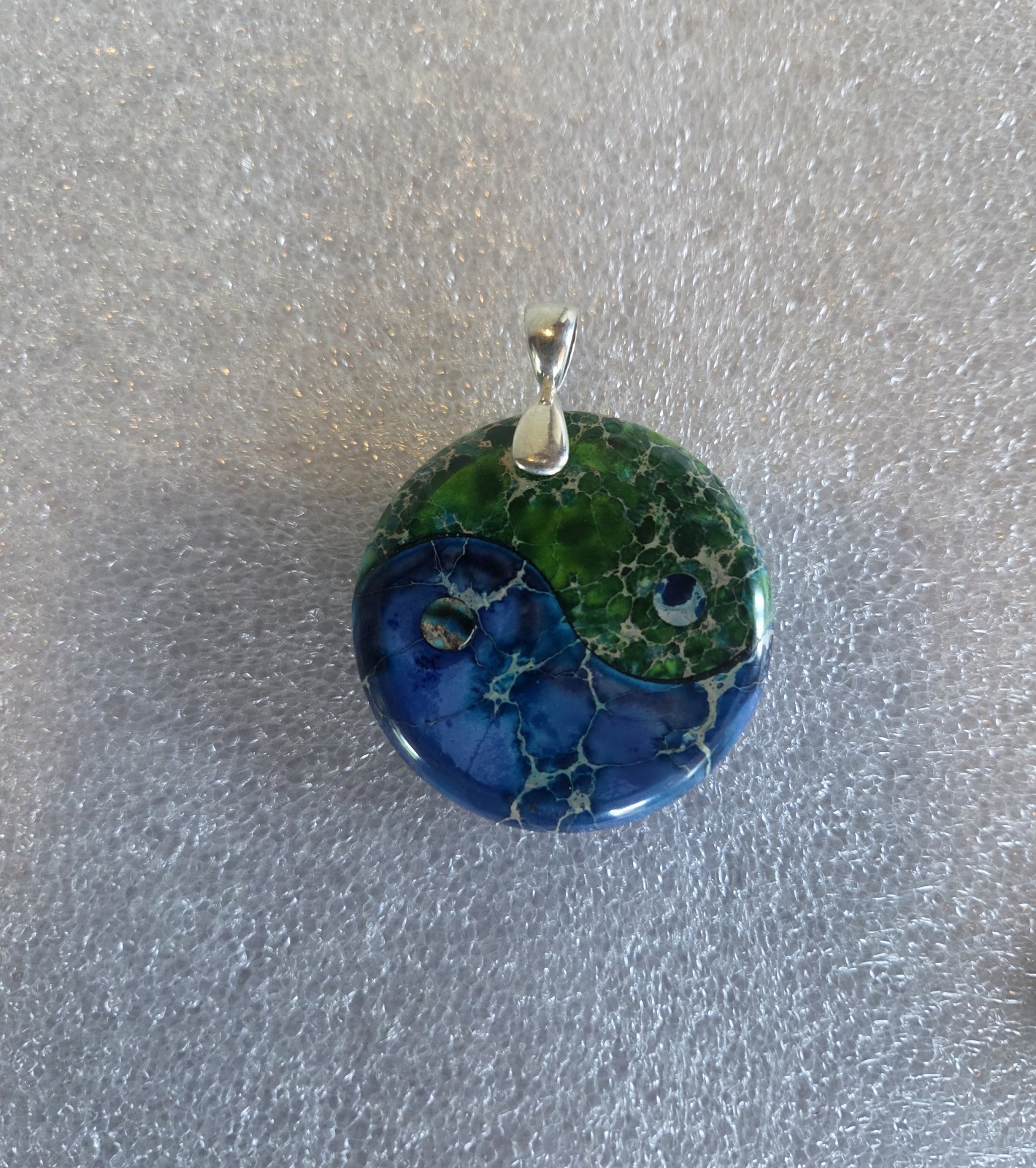 Yin Yang Jasper Pendant P31