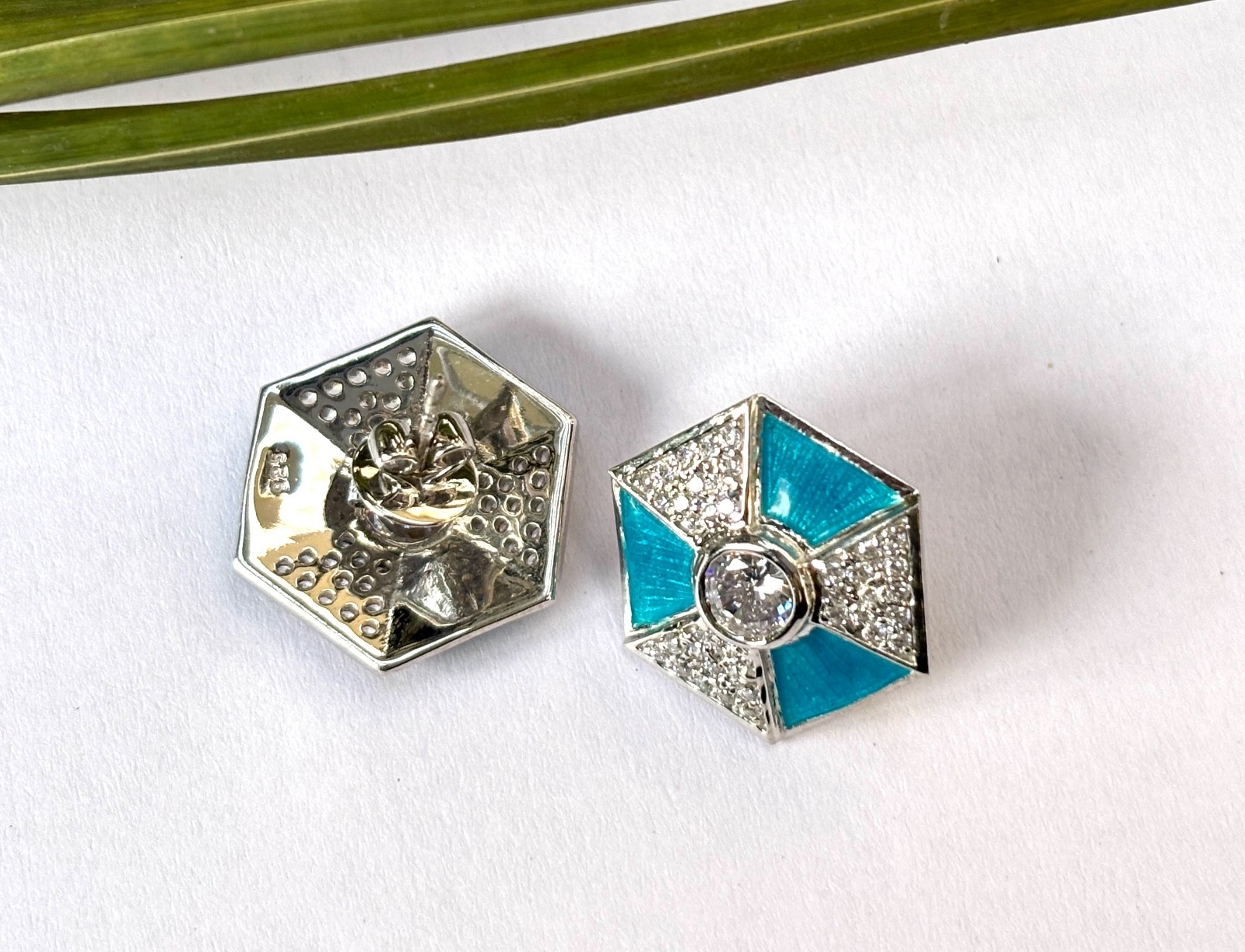 Lightweight Jewelry Antique Vintage Studs 925 Silver 14k Gold Polish Jewelry