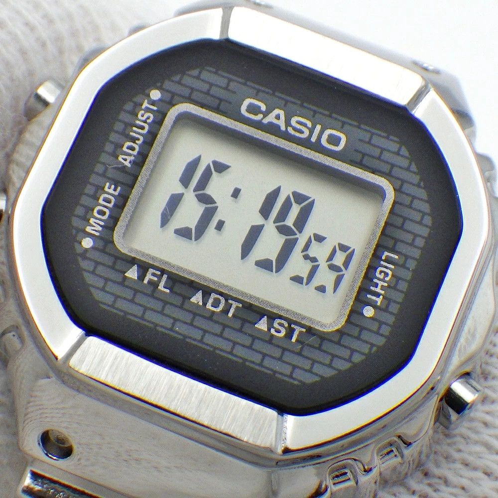 CASIO CRW 001 1JR RING WATCH 50th Anniversary Model Full Metal Quartz Digital Si