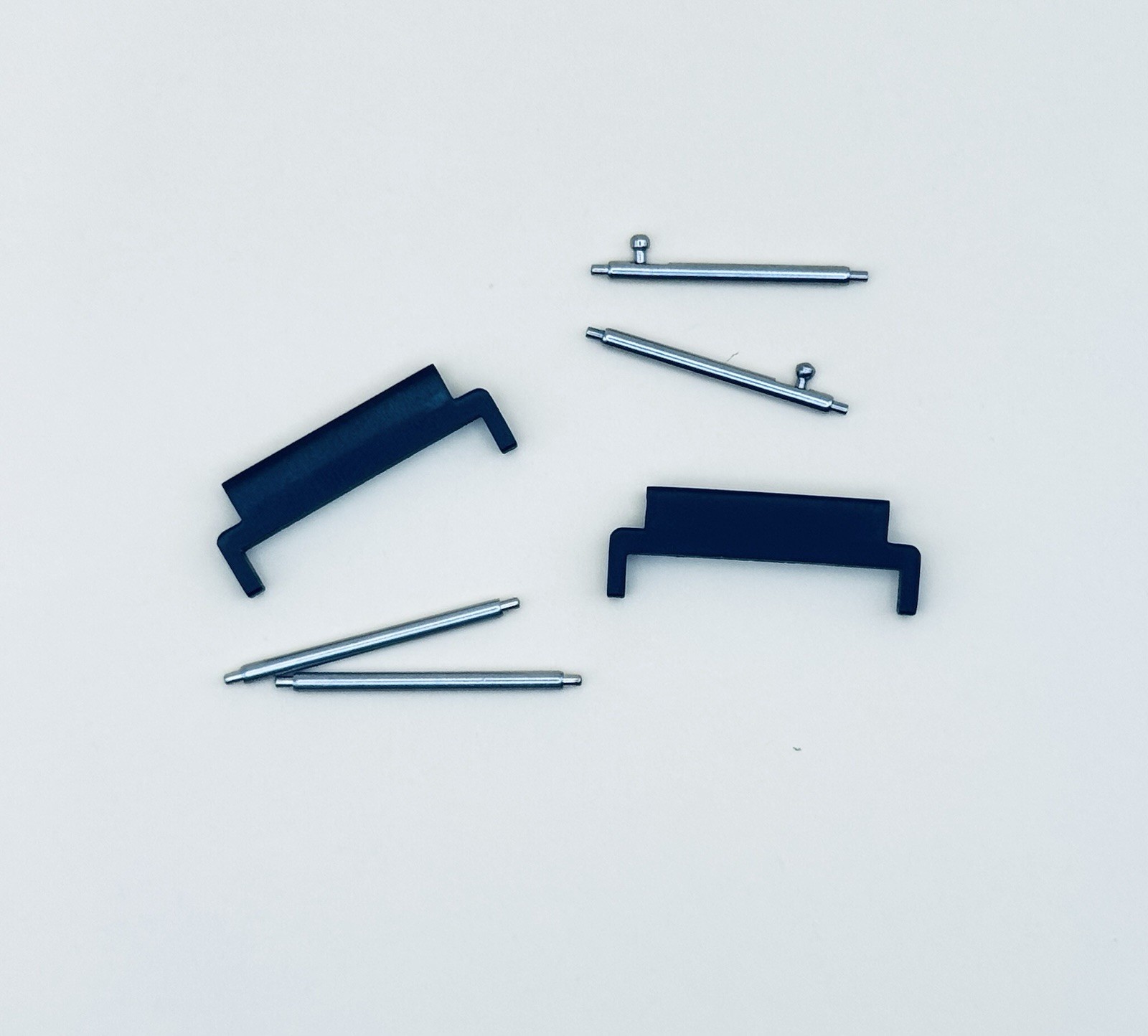 Watch strap adapter For Casio F 91 F91w F91 black stainless steel metal