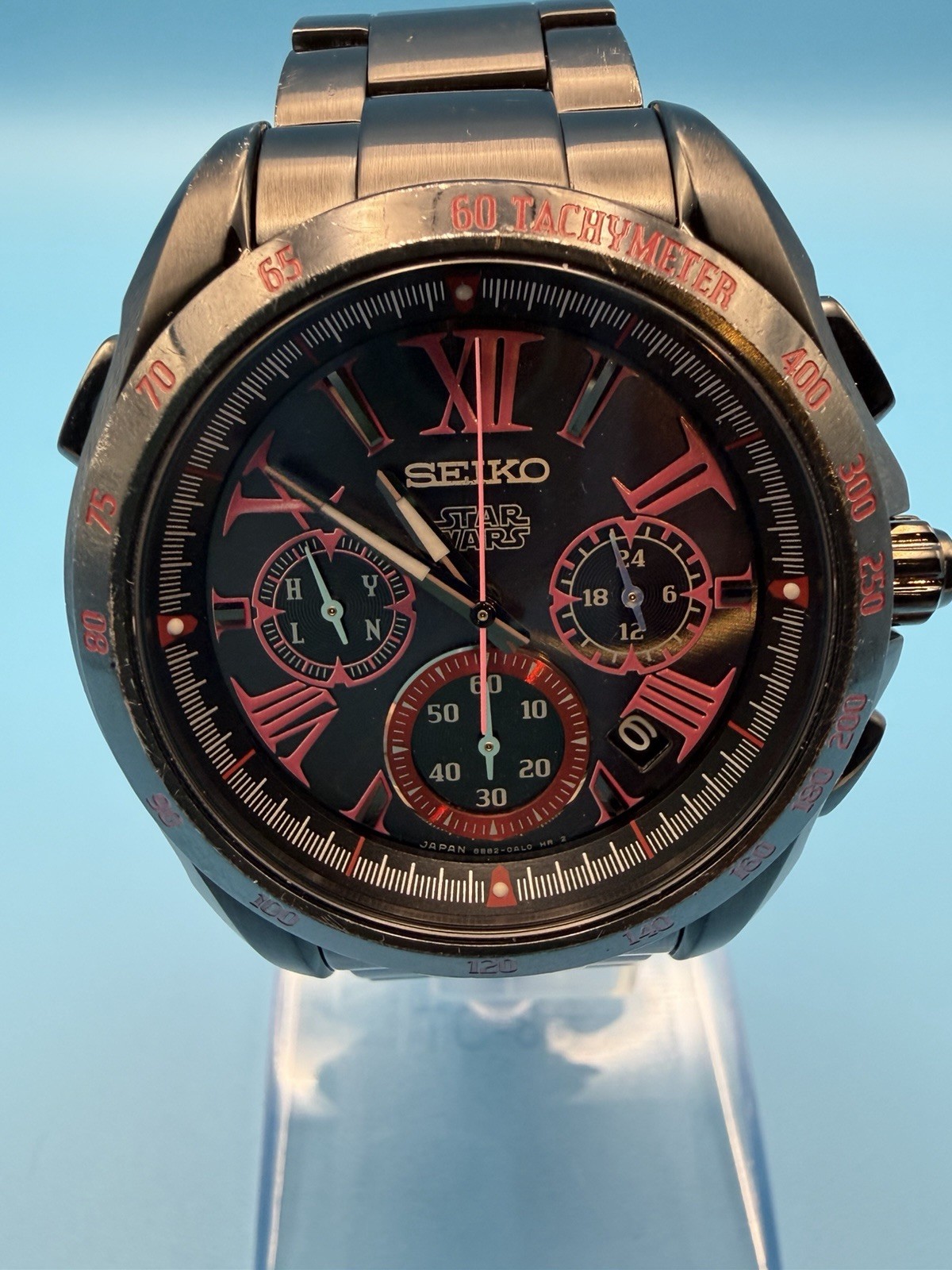 Seiko Brightz Star Wars Darth Maul SAGA127 8B82 Limited 800 Solar From JAPAN