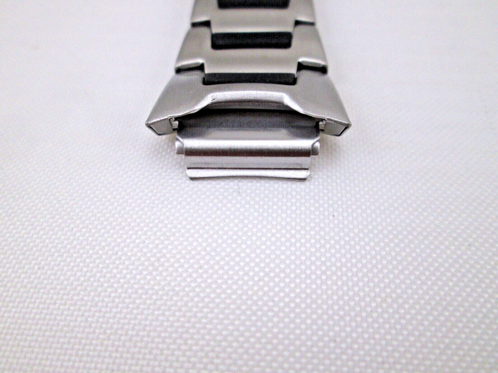 Genuine Timex Ironman T53952 men’s 16mm lug size stainless steel watch band NOS