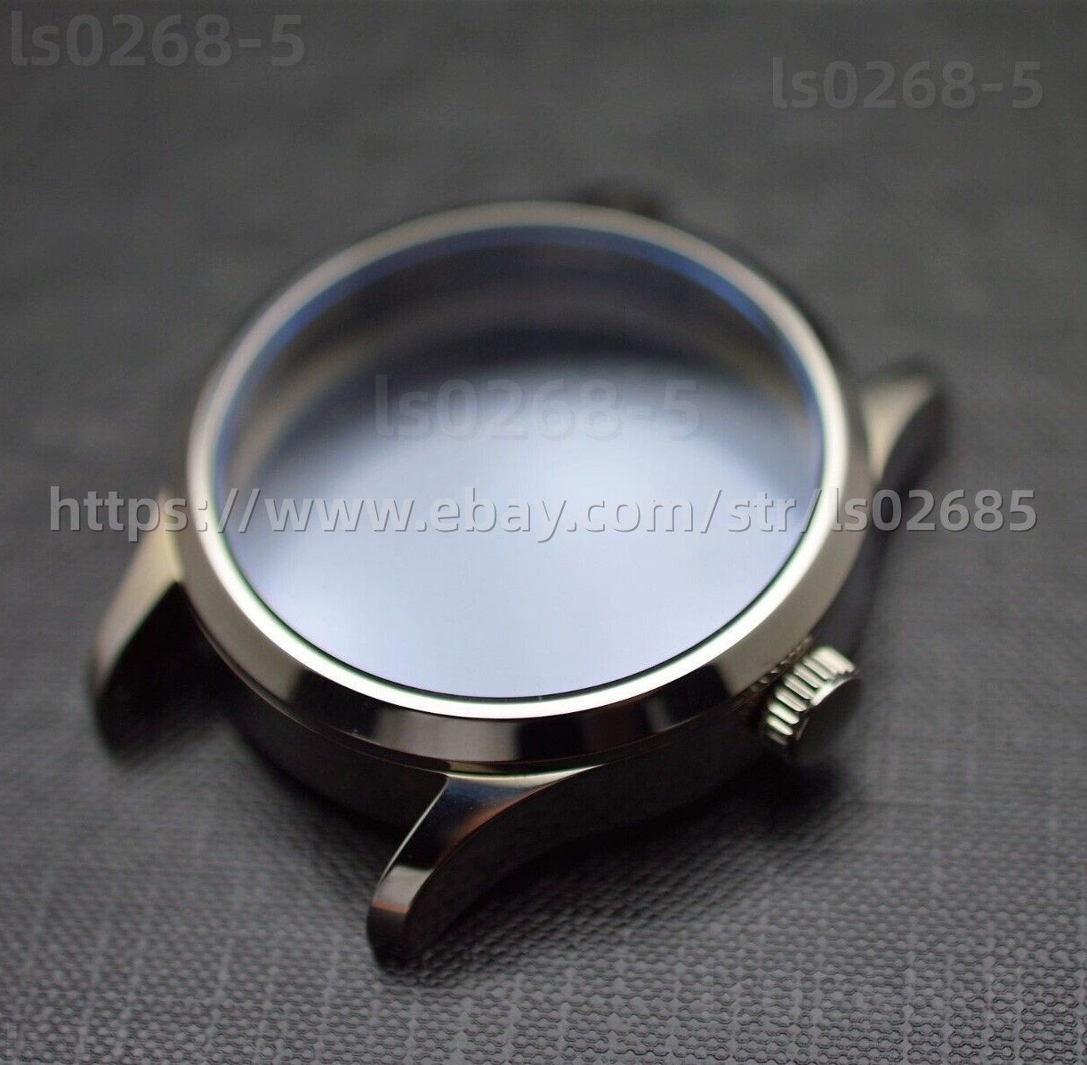 42 mm watch case set for dial hands 917 921 923 with sapphire crystal