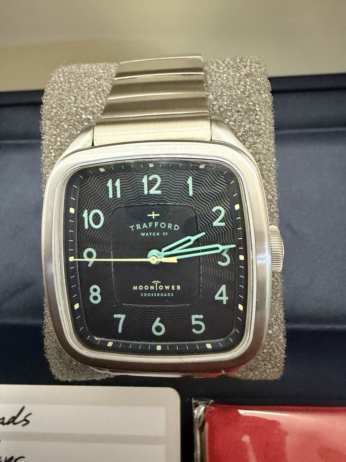 Trafford Watch Co. Crossroads Moon Tower Edition + Metal Bracelet