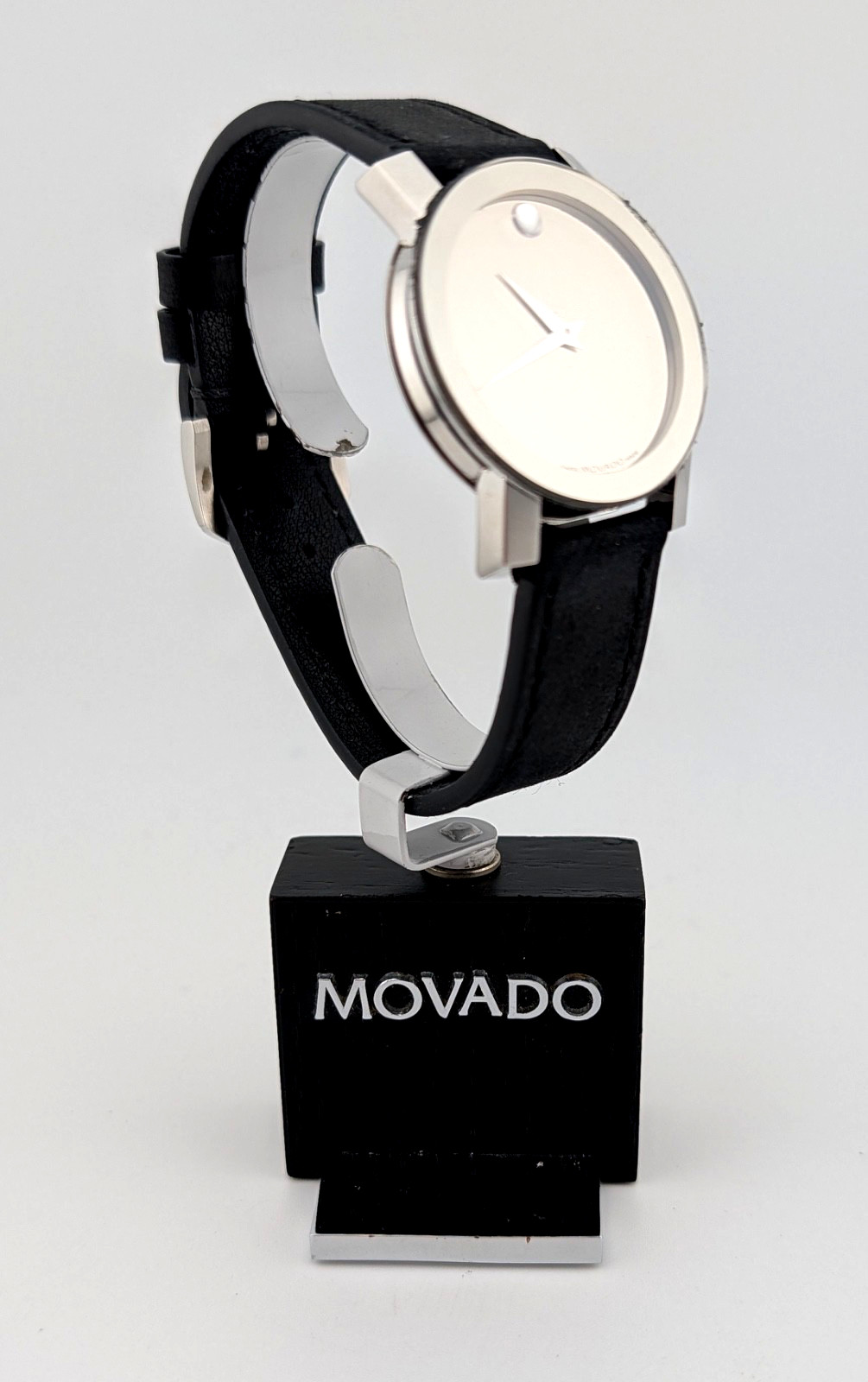 Movado Men’s Sapphire Mirror Bezel/Dial; Model #84.G1.2896 ~New Movement/Crystal