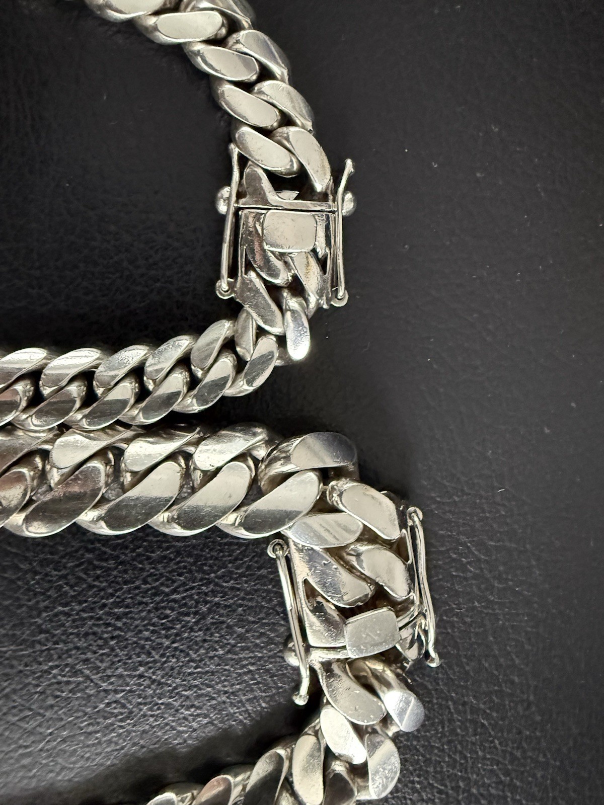 925 sterling silver miami cuban link chain