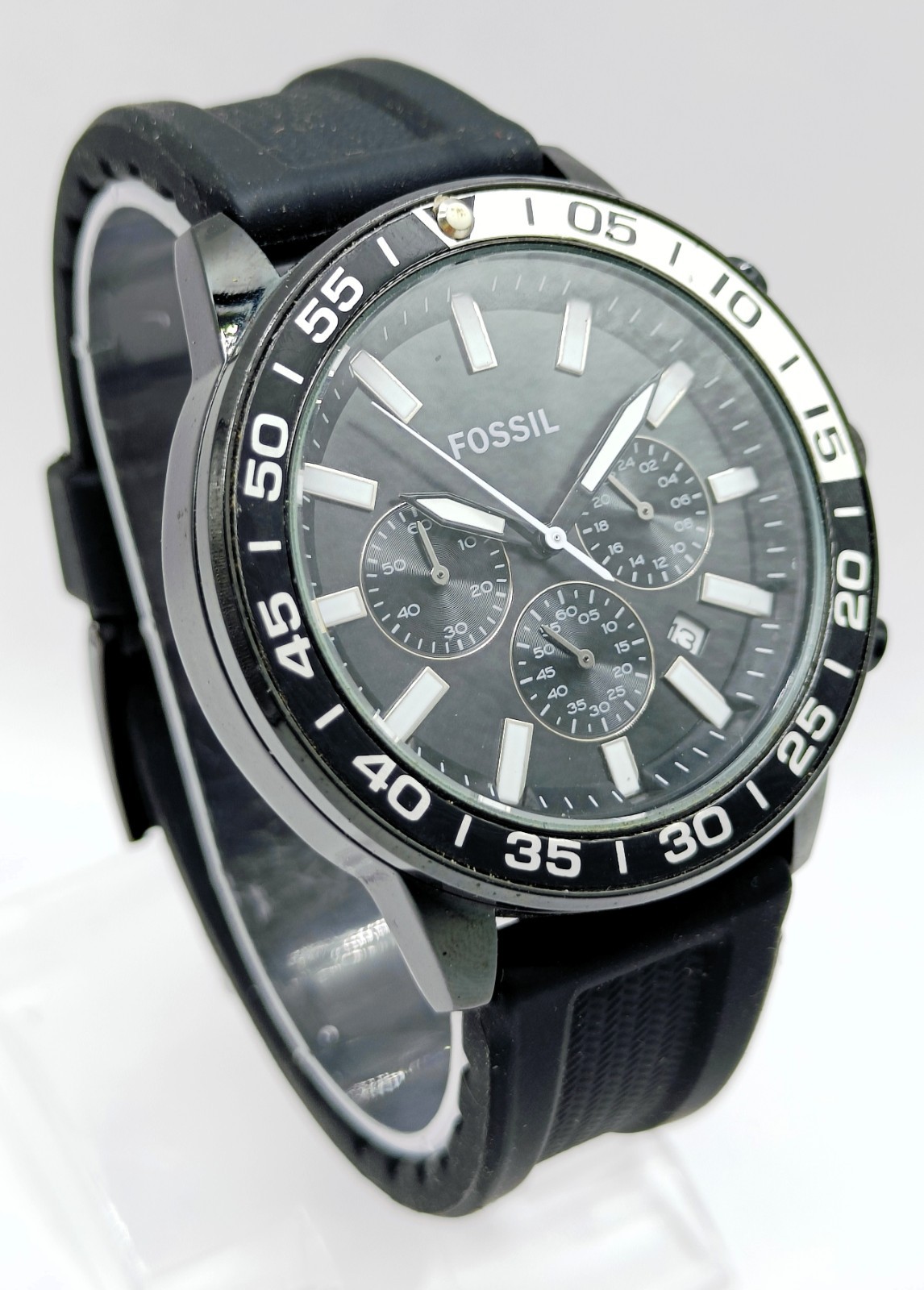 Fabulous Fossil Date Indicator Chronograph Quartz Analog Men’s Wrist Watch