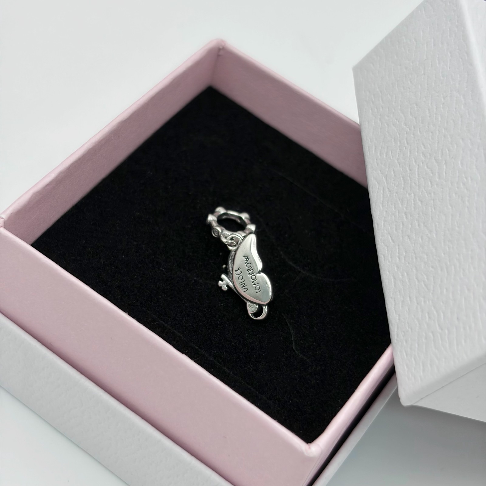 100% NEW PANDORA 794241C01 Butterfly Winged Dangle Charm, NEW WITH BOX