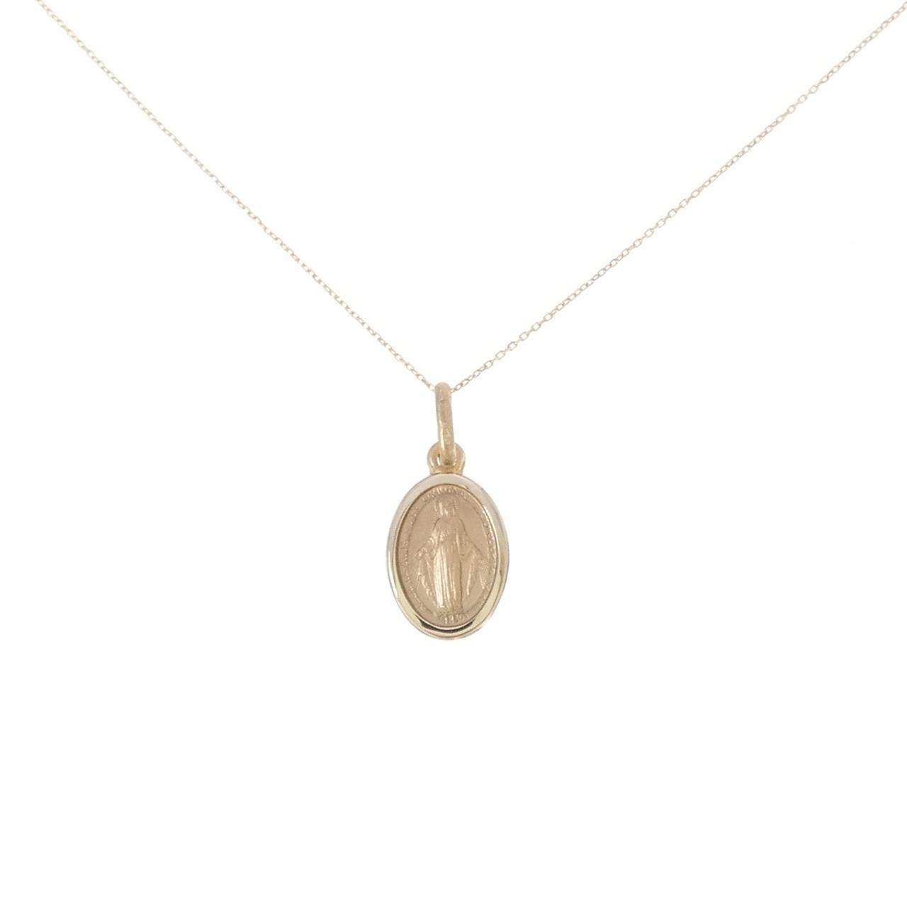 Authentic UnoAerre 375YG/K10YG Necklace #270-004-345-7844