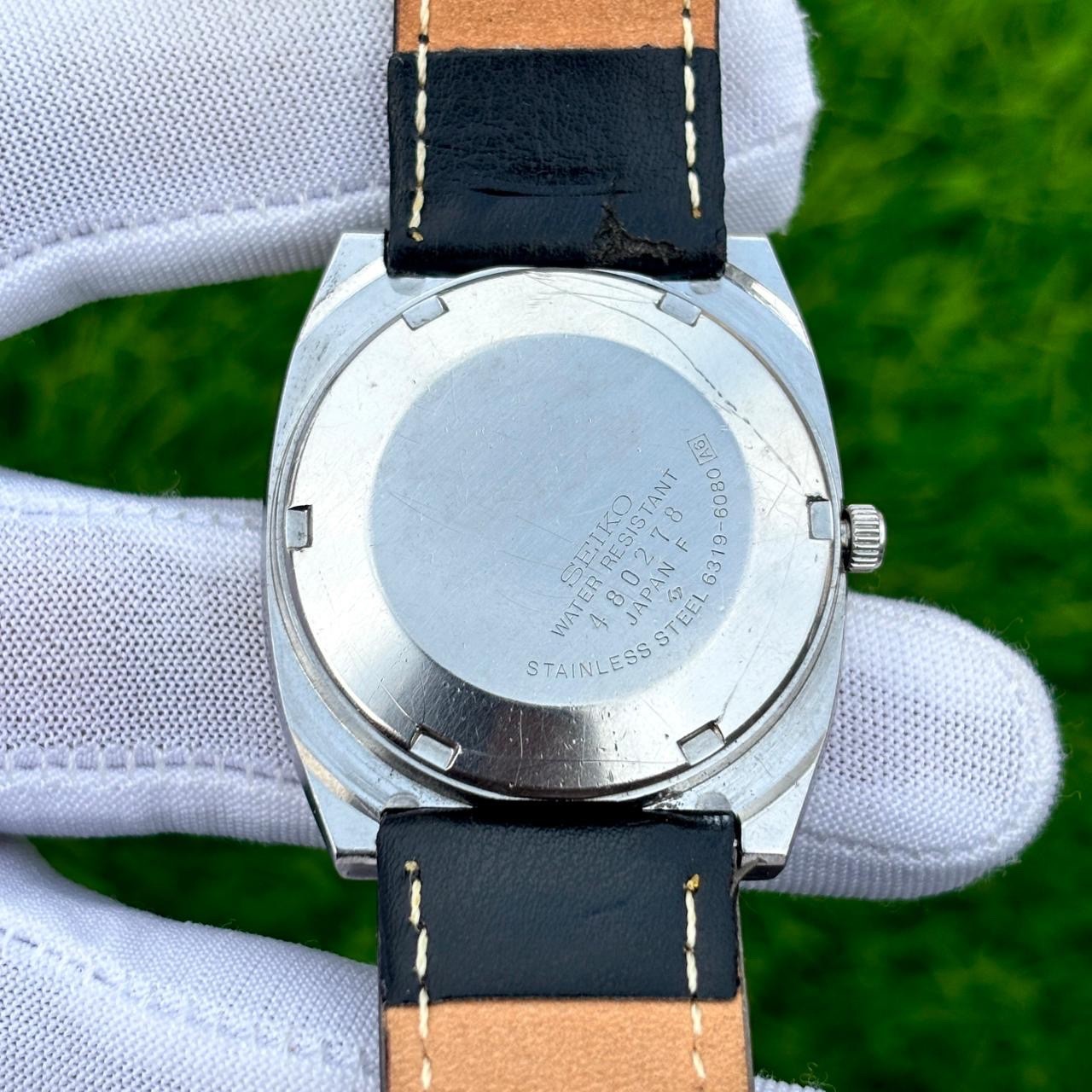 Vintage Seiko 5 Dress Formal Automatic Japan Made Men’s Watch 6319-6080