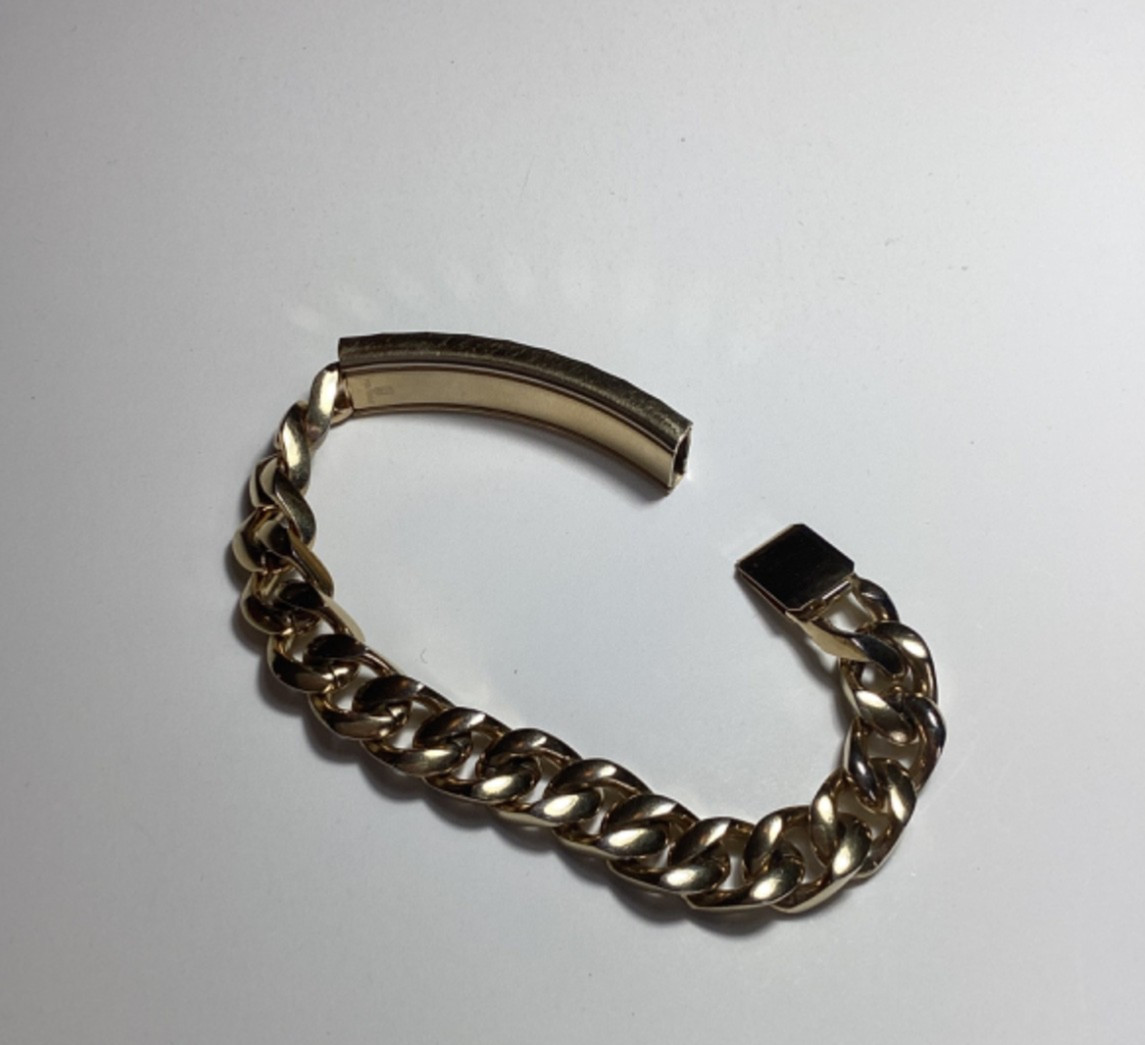 Vintage Speidel USA ID Bracelet Randy 7”