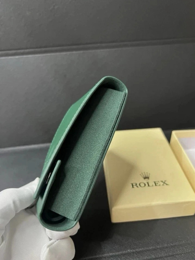 Version-Gift For Watch Rolex Case Leather Travel Pouch Service Center Premium